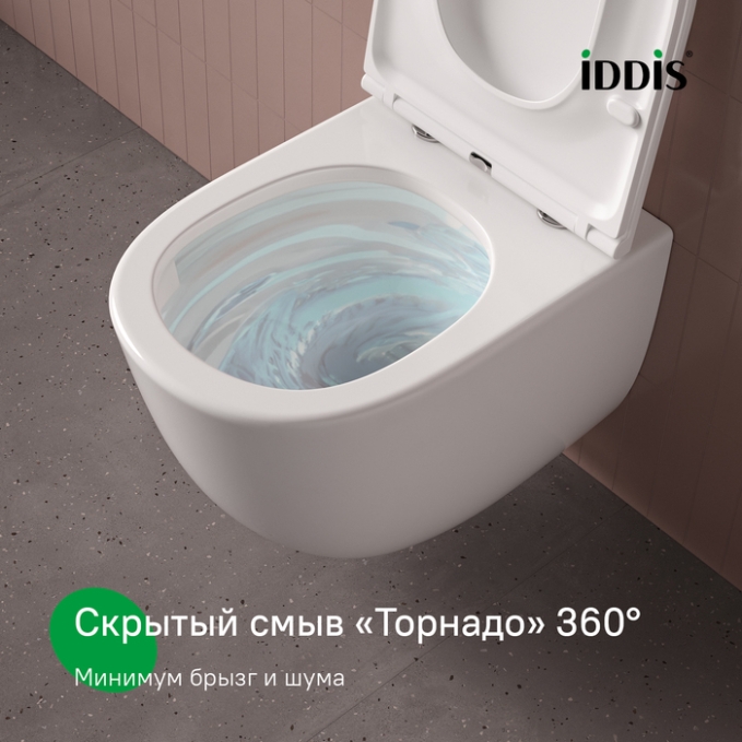 Унитаз с инсталляцией Iddis Cloud X CLXPA1GMi73