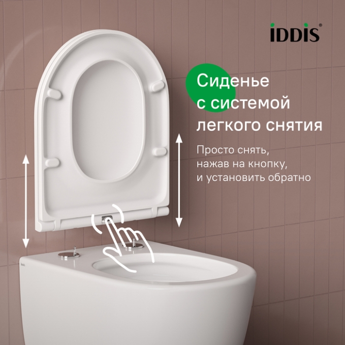 Унитаз с инсталляцией Iddis Cloud X CLXPA1GMi73