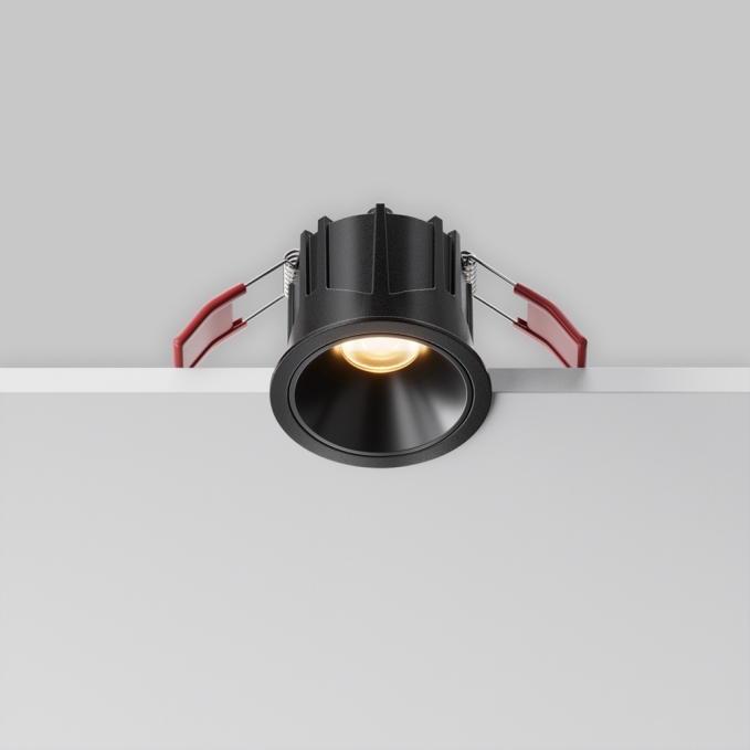 Встраиваемый светильник Альфа / Alfa LED 10 Вт 2700 К 60°, DL043-01-10W2.7K-RD-B, изображение 2 Встраиваемый светильник Альфа / Alfa LED 10 Вт 2700 К 60°, DL043-01-10W2.7K-RD-B, изображение 2