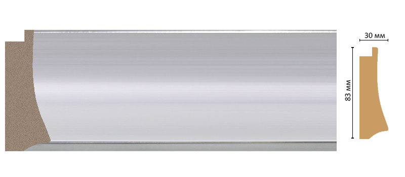 Багет Decomaster 552-1153, 83x30x2900 мм Багет Decomaster 552-1153, 83x30x2900 мм