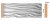 Молдинг Decomaster D043-375 ДМ, 60x8x2400 мм