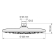 Верхний душ WasserKRAFT Elbe A077 Верхний душ WasserKRAFT Elbe A077