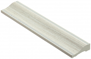 Плинтус напольный Decomaster 192-14, 60x18x2400 мм