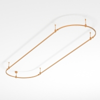 Основание ART-APRIORI-OVAL-ROD-200-3000x1000 (GD), Arlight, 048502