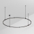 Основание ART-APRIORI-ROUND-ROD-400-R1500 (BK), Arlight, 048498