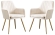Набор из 2 стульев Tranquil Synchrony, Hesby Import, HSBI_DC1931_beige_2