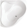Ванна акриловая Vagnerplast Iris 143x145 VPBA143IRI3X-04 Ванна акриловая Vagnerplast Iris 143x145 VPBA143IRI3X-04