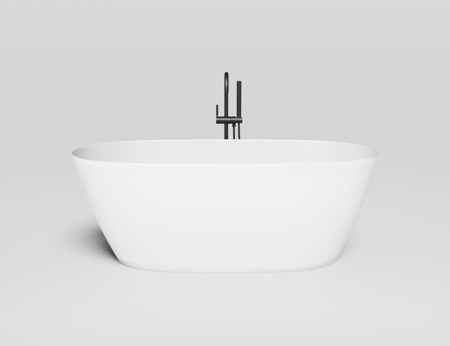 Ванна из литьевого камня Salini Sofia Light 165x75 103611G белая глянцевая отдельно стоящая Ванна из литьевого камня Salini Sofia Light 165x75 103611G белая глянцевая отдельно стоящая