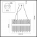 Люстра G9 12*33W 220V FOCCO HALL ODL20 647 ODEON LIGHT 4722/12, схема товара