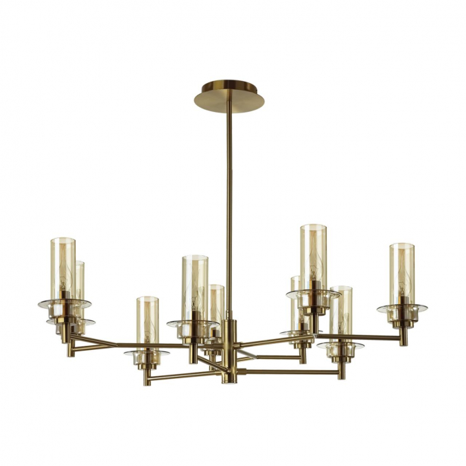 Люстра потолочная E14 9*40W 220V MADONNA CLASSI Люстра 098 LUMION 6554/9C, изображение 1