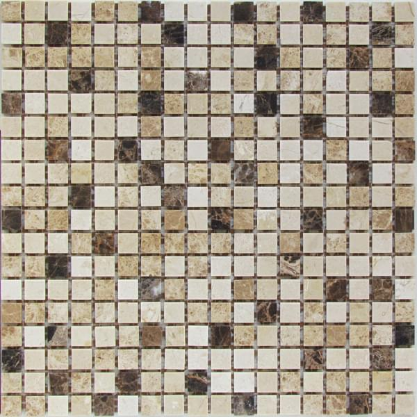 Мозаика Bonaparte Mosaics Turin-15 Slim Pol 30.5x30.5 (15*15*4)