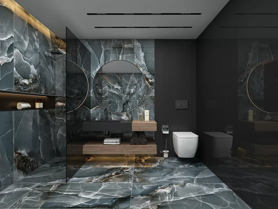 Керамогранит ITC Agate Dark Polished 60x120