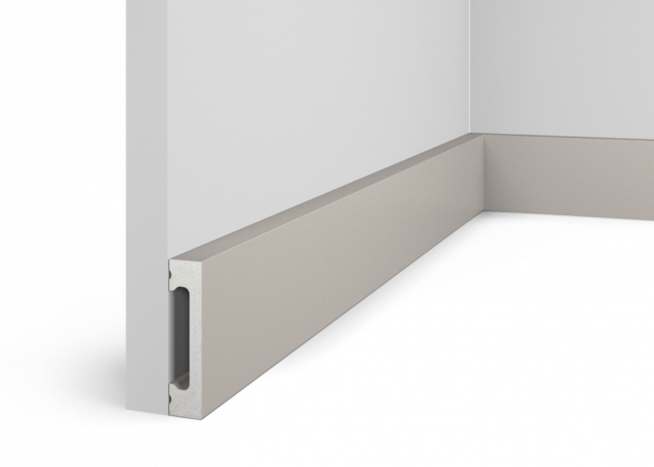 Плинтус Cosca Decor PX050-040 SoftTouch, 65x15x2000 мм