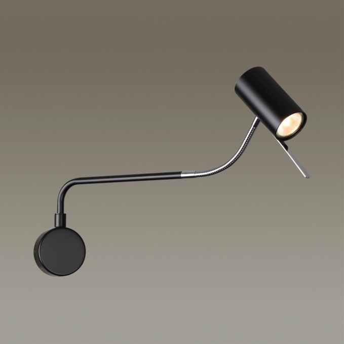 Настенный светильник выкл. на плафоне IP20 LED GU10 10W GIGI HIGHTECH ODL23 455 ODEON LIGHT 4381/1W, фото на цветном фоне 1