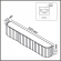 Бра E14 LED 6*10W 220V GOFERA MODERNI LN26 424 LUMION 8327/6W, схема товара Бра E14 LED 6*10W 220V GOFERA MODERNI LN26 424 LUMION 8327/6W, схема товара