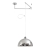 Люстра подвесная E27 1*60W 220V ARMINA MODERNI LN26 301 LUMION 8322/1C