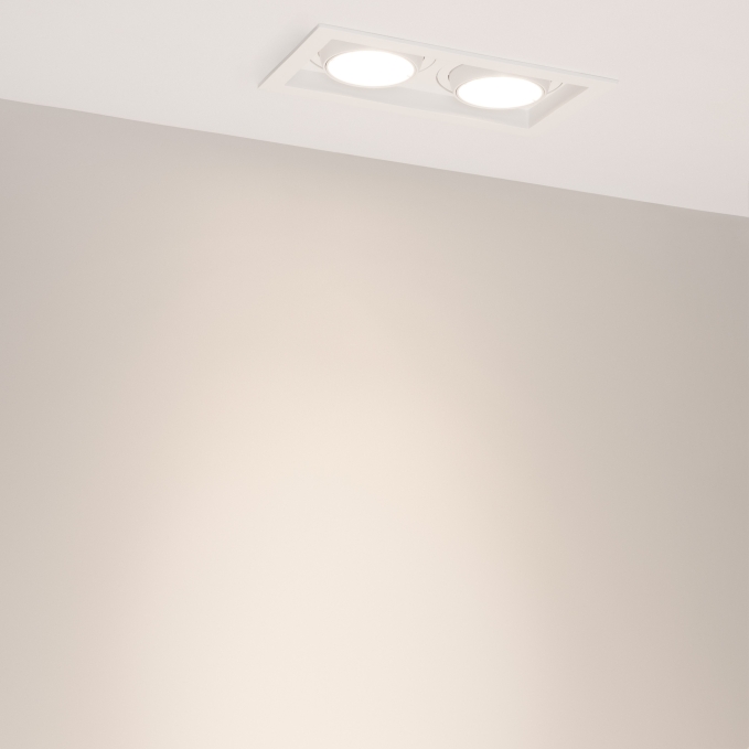 Светильник MS-VORTEX-BUILT-S210x117-2x20W Day4000 (WH-WH, 20 deg, 230V), Arlight, 057769, изображение 7 Светильник MS-VORTEX-BUILT-S210x117-2x20W Day4000 (WH-WH, 20 deg, 230V), Arlight, 057769, изображение 7