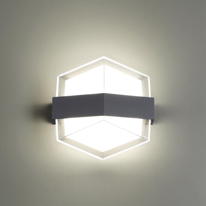 Ландшафтный настенный светильник IP54 LED 4000K 12W 85-265V KAIMAS STREET NT21 728 NOVOTECH 358575, фото на белом фоне Ландшафтный настенный светильник IP54 LED 4000K 12W 85-265V KAIMAS STREET NT21 728 NOVOTECH 358575, фото на белом фоне