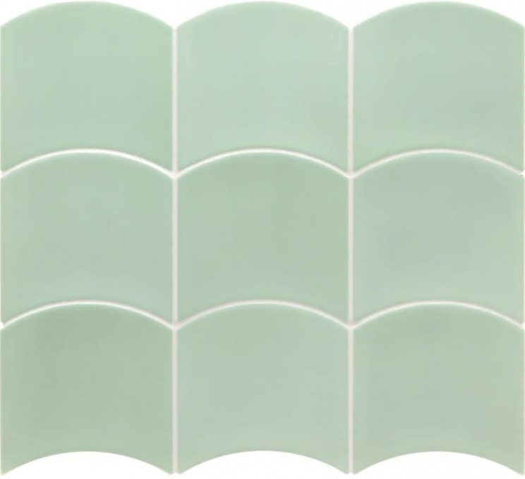 Настенная плитка Equipe Wave Mint 12x12, 28836 Настенная плитка Equipe Wave Mint 12x12, 28836