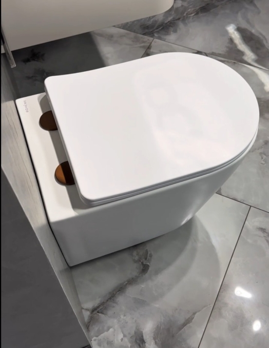 Крышка петли унитаза Boheme SCL-43-BRB брашированная бронза