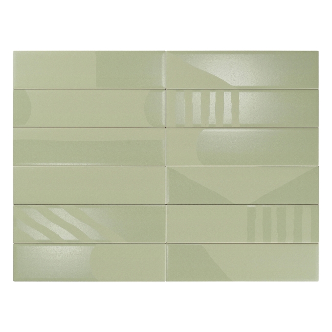 Настенная плитка Smile Tile Rivera Mist Green 7.5x30 Настенная плитка Smile Tile Rivera Mist Green 7.5x30