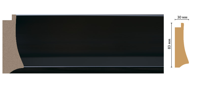 Багет Decomaster 552-195, 83x30x2900 мм Багет Decomaster 552-195, 83x30x2900 мм