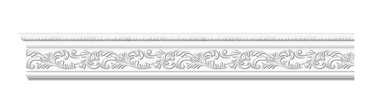 Молдинг c рисунком Decomaster D225BДМ, 110x29x2000 мм