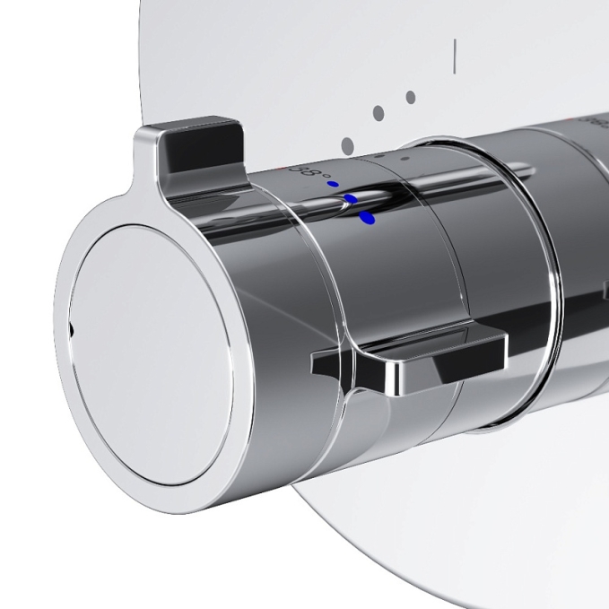 Смеситель для ванны и душа AM.PM X-Joy F85A95600 хром встраиваемый, термостат Смеситель для ванны и душа AM.PM X-Joy F85A95600 хром встраиваемый, термостат
