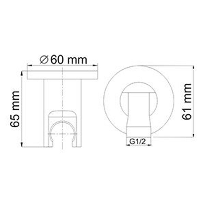 Подключение шланга WasserKRAFT A099 Подключение шланга WasserKRAFT A099