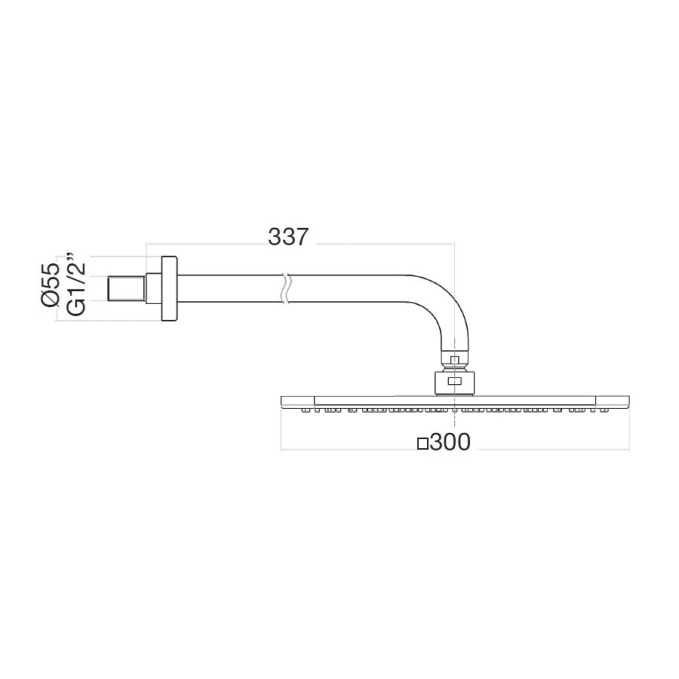 Верхний душ Webert AC0842794 золото глянцевый Верхний душ Webert AC0842794 золото глянцевый