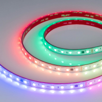 Светодиодная лента герметичная DMX-PS-B60-12mm 24V RGB-PX6 (14 W/m, IP67, 5060, 5m), Arlight, 039182 Светодиодная лента герметичная DMX-PS-B60-12mm 24V RGB-PX6 (14 W/m, IP67, 5060, 5m), Arlight, 039182