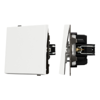Механизм звонкового выключателя SWT-TENDO-MKR1-SFPL-WH (230V, 10A), Arlight, 054590