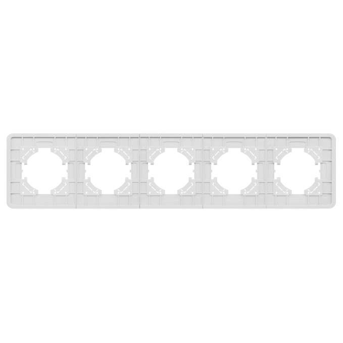 Рамка стеклянная FRM-OMALI-GS-5-WH, Arlight, 049704, изображение 2 Рамка стеклянная FRM-OMALI-GS-5-WH, Arlight, 049704, изображение 2
