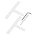 Соединитель профиля LINIA32-FANTOM-T90 Set, Arlight, 049982