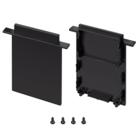 Заглушка SL-LINIA52-3L-F-HIGH BLACK глухая, Arlight, 044704