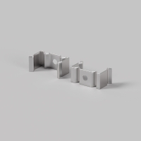 Комплект креплений (для профиля 20x20) 4 шт., ALM-2020B-MT 642078, 642078 Комплект креплений (для профиля 20x20) 4 шт., ALM-2020B-MT 642078, 642078