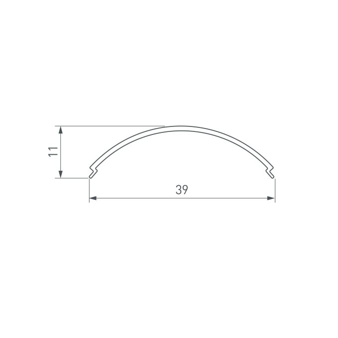 Экран SL-KANT-H30 ROUND OPAL, Arlight, 019334, изображение 2 Экран SL-KANT-H30 ROUND OPAL, Arlight, 019334, изображение 2