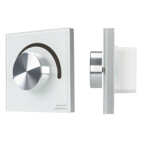 Панель SMART-P90-DIM-G-IN White (230V, Rotary, 2.4G), Arlight, 028424 Панель SMART-P90-DIM-G-IN White (230V, Rotary, 2.4G), Arlight, 028424