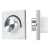 Панель SMART-P90-DIM-G-IN White (230V, Rotary, 2.4G), Arlight, 028424