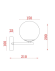 Настенный светильник (бра) Мрамор / Marble, Freya, FR5230WL-01BS Настенный светильник (бра) Мрамор / Marble, Freya, FR5230WL-01BS