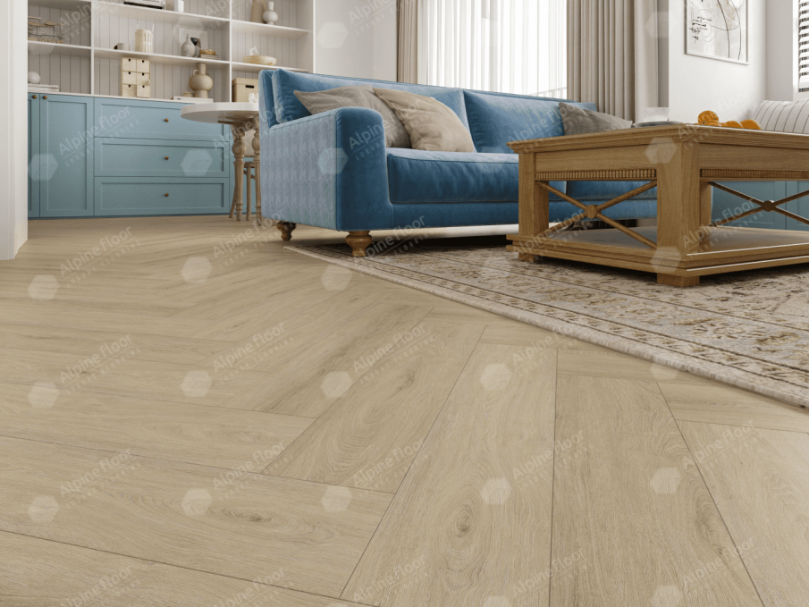 Каменный ламинат SPC Alpine Floor Parquet Light Дуб Денеб, ЕСО 13-25 MC