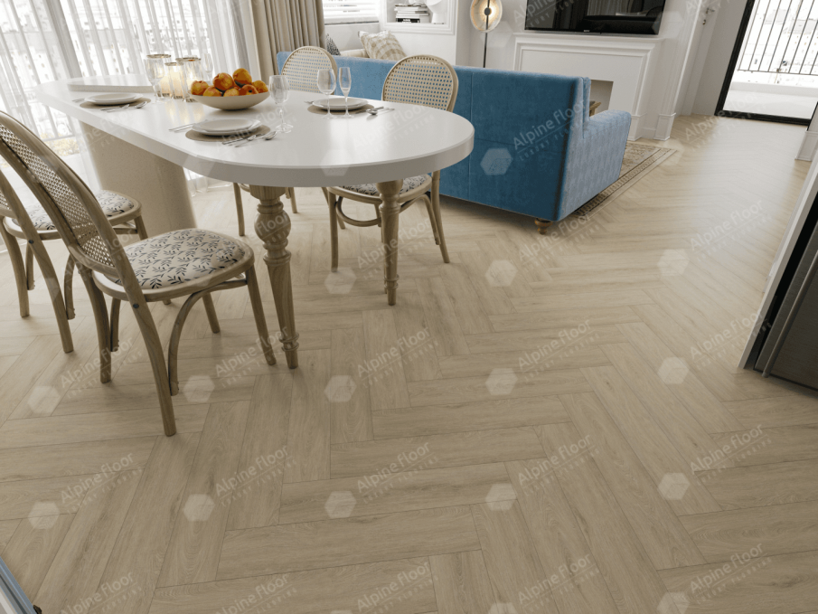 Каменный ламинат SPC Alpine Floor Parquet Light Дуб Денеб, ЕСО 13-25 MC