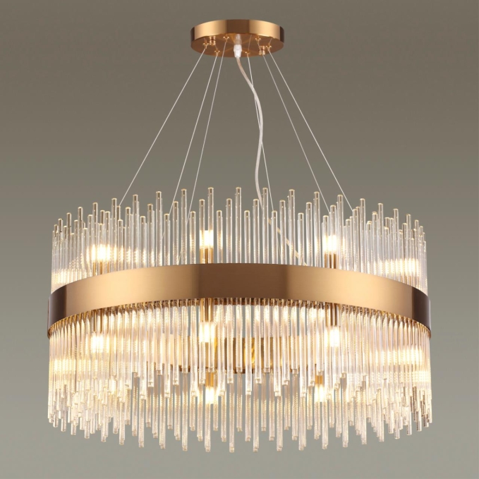 Люстра G9 18*33W 220V FOCCO HALL ODL20 646 ODEON LIGHT 4722/18, фото на цветном фоне 1 Люстра G9 18*33W 220V FOCCO HALL ODL20 646 ODEON LIGHT 4722/18, фото на цветном фоне 1