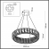 Люстра LED 52W 3700K VERSION HALL ODL24 595 ODEON LIGHT 5071/70L, схема товара Люстра LED 52W 3700K VERSION HALL ODL24 595 ODEON LIGHT 5071/70L, схема товара