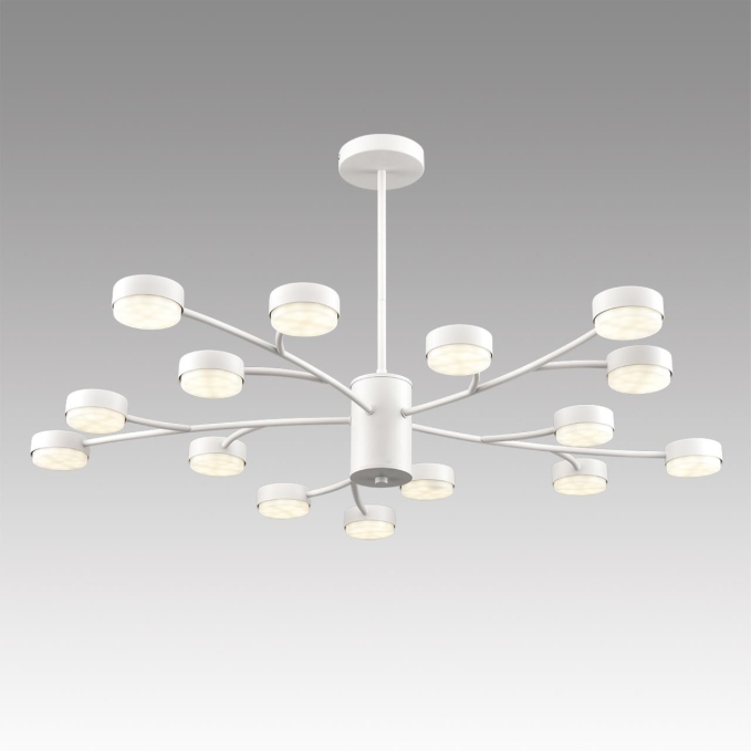 Люстра GX53 LED 15*7W 220V TORINA COMFI LN26 233 LUMION 8265/15, фото на цветном фоне 2 Люстра GX53 LED 15*7W 220V TORINA COMFI LN26 233 LUMION 8265/15, фото на цветном фоне 2