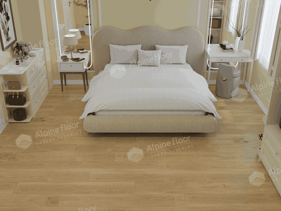 Инженерный кварцвиниловый ламинат Alpine Floor Premium 12 Дуб Аврора, ECO 24-4 Инженерный кварцвиниловый ламинат Alpine Floor Premium 12 Дуб Аврора, ECO 24-4