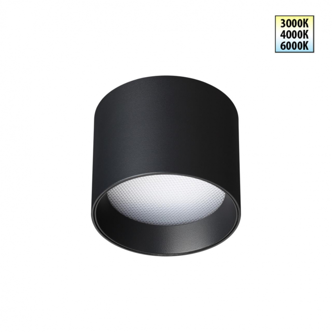 Светильник накладной светодиодный с переключ. цв. температуры IP20 LED 6W 220-240V 3000К/4000К/6000К ORBIS OVER NT25 392 NOVOTECH 359593, изображение 1 Светильник накладной светодиодный с переключ. цв. температуры IP20 LED 6W 220-240V 3000К/4000К/6000К ORBIS OVER NT25 392 NOVOTECH 359593, изображение 1