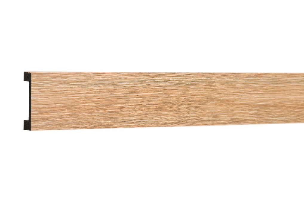 Декоративная рейка Decor-Dizayn 618-64SH, 40x15x3000 мм Декоративная рейка Decor-Dizayn 618-64SH, 40x15x3000 мм