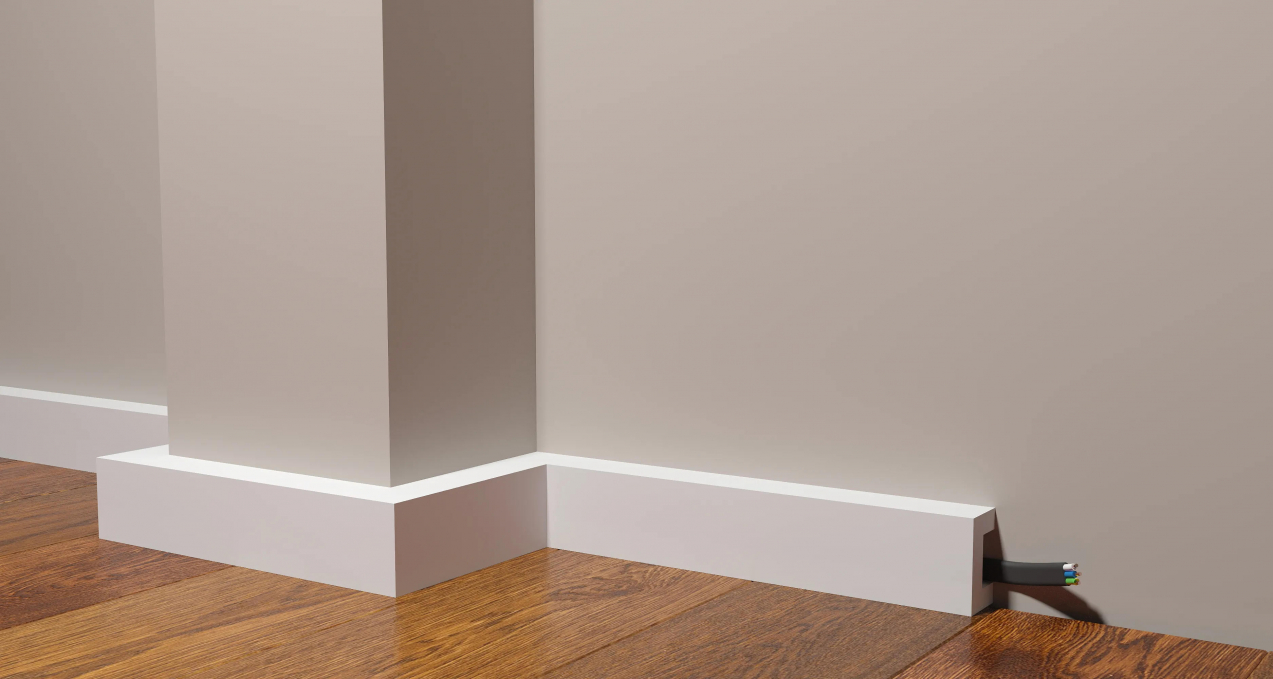 Плинтус Decor-Dizayn DD613, 50x30x2000 мм Плинтус Decor-Dizayn DD613, 50x30x2000 мм