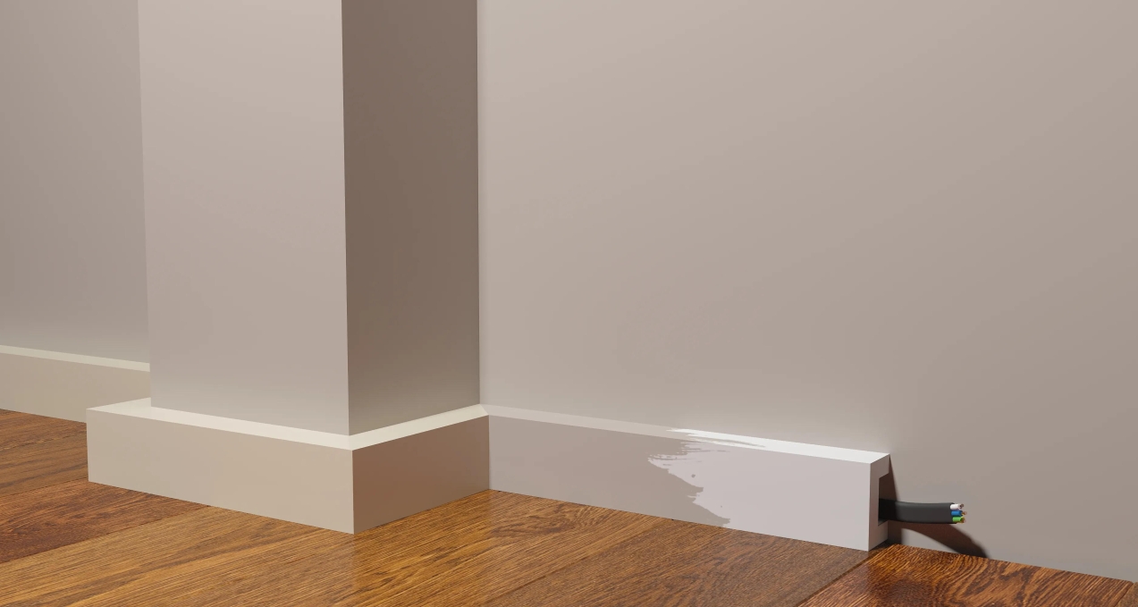 Плинтус Decor-Dizayn DD613, 50x30x2000 мм Плинтус Decor-Dizayn DD613, 50x30x2000 мм